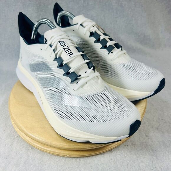 adidas Adizero Boston 12 Sneakers Women’s Size 9.5 Marathon Running Shoes White - Picture 3 of 9